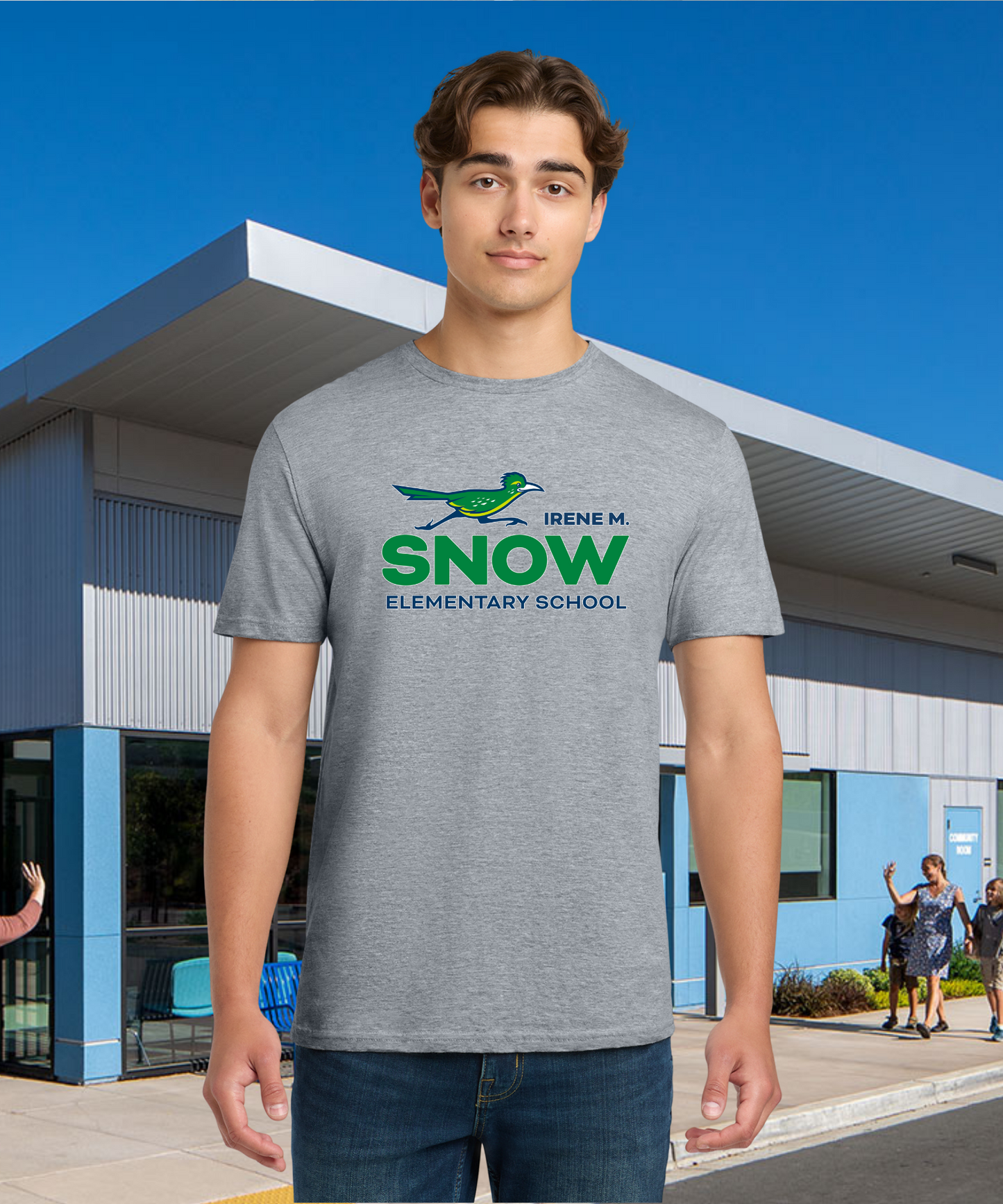 Snow Full Color Adult Unisex Tee