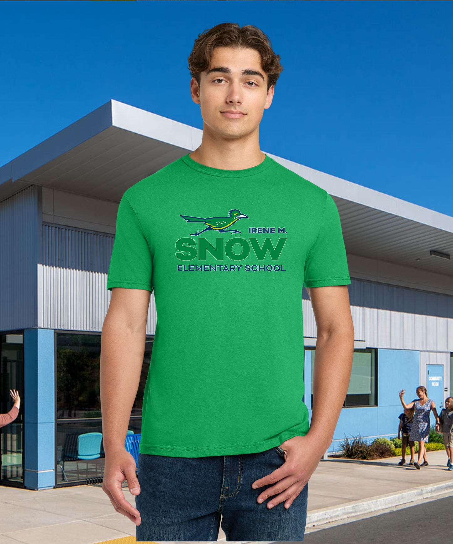 Snow Full Color Adult Unisex Tee
