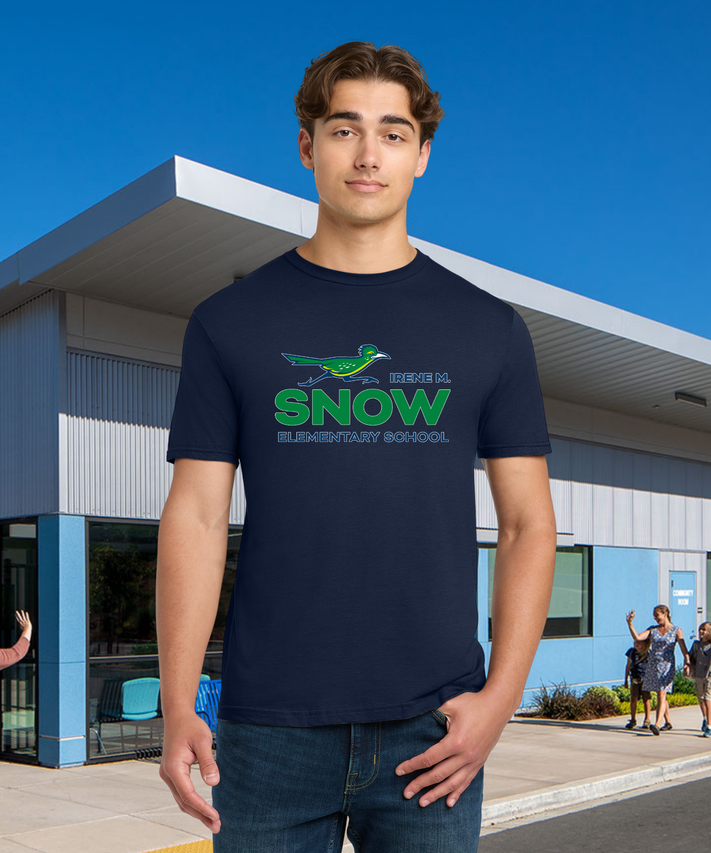Snow Full Color Adult Unisex Tee