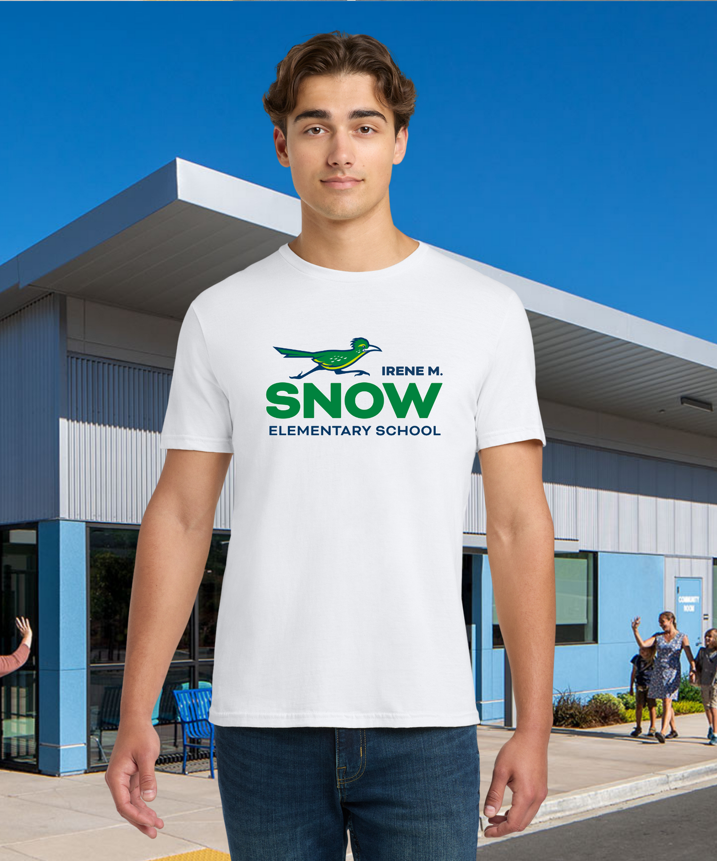Snow Full Color Adult Unisex Tee