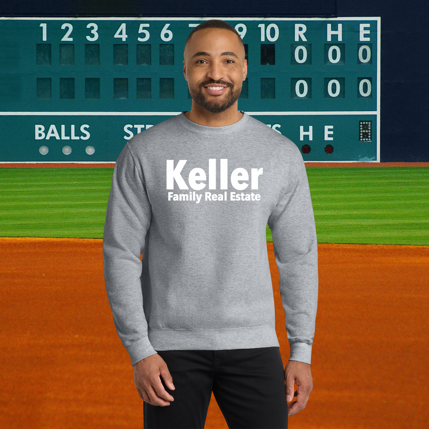 Team Keller Adult Crewneck Pullover