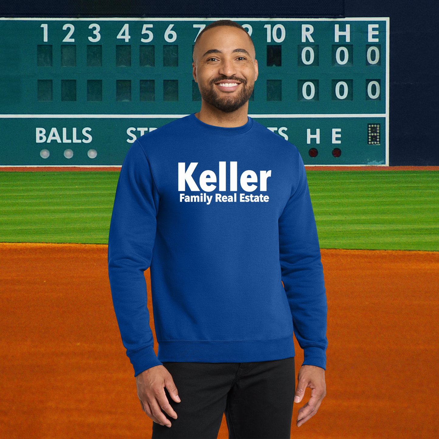 Team Keller Adult Crewneck Pullover
