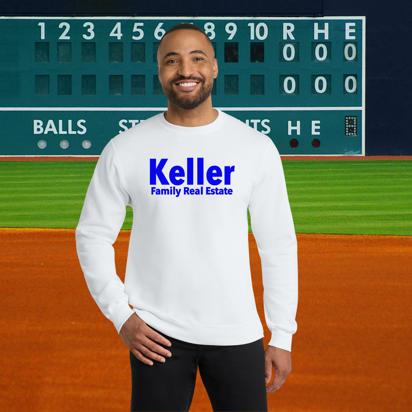 Team Keller Adult Crewneck Pullover