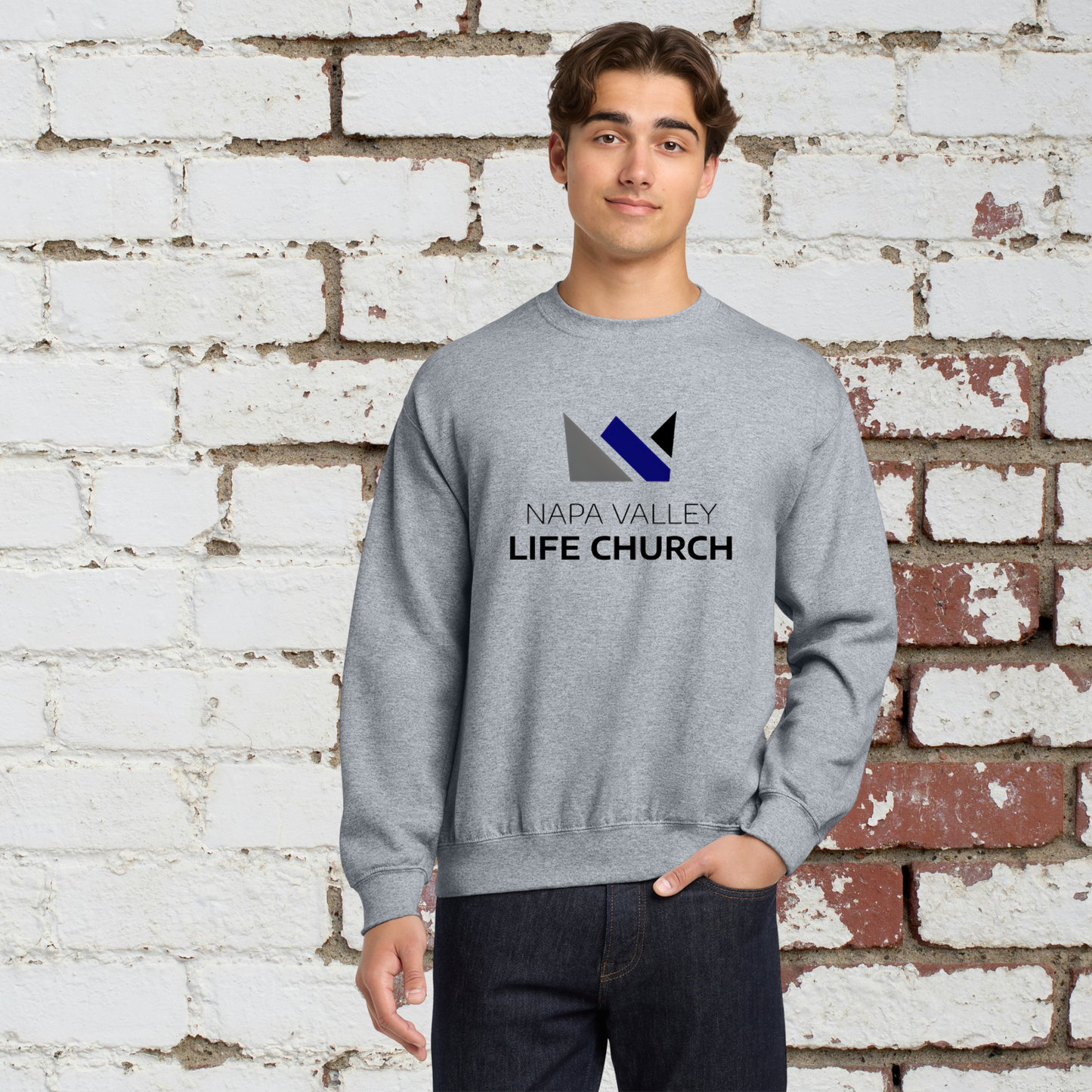 Napa Valley Life Church Crewneck Unisex Pullover