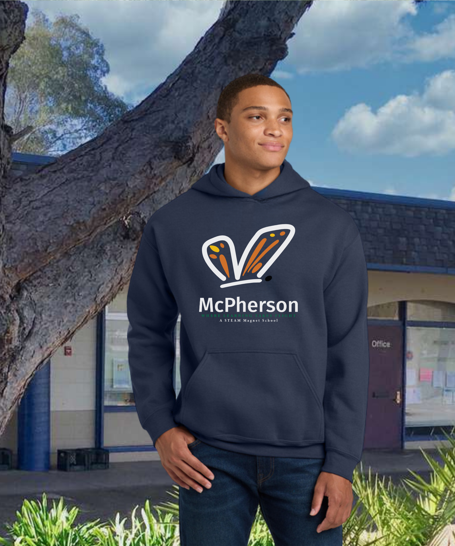 McPherson Color Monarch Unisex Hoodie