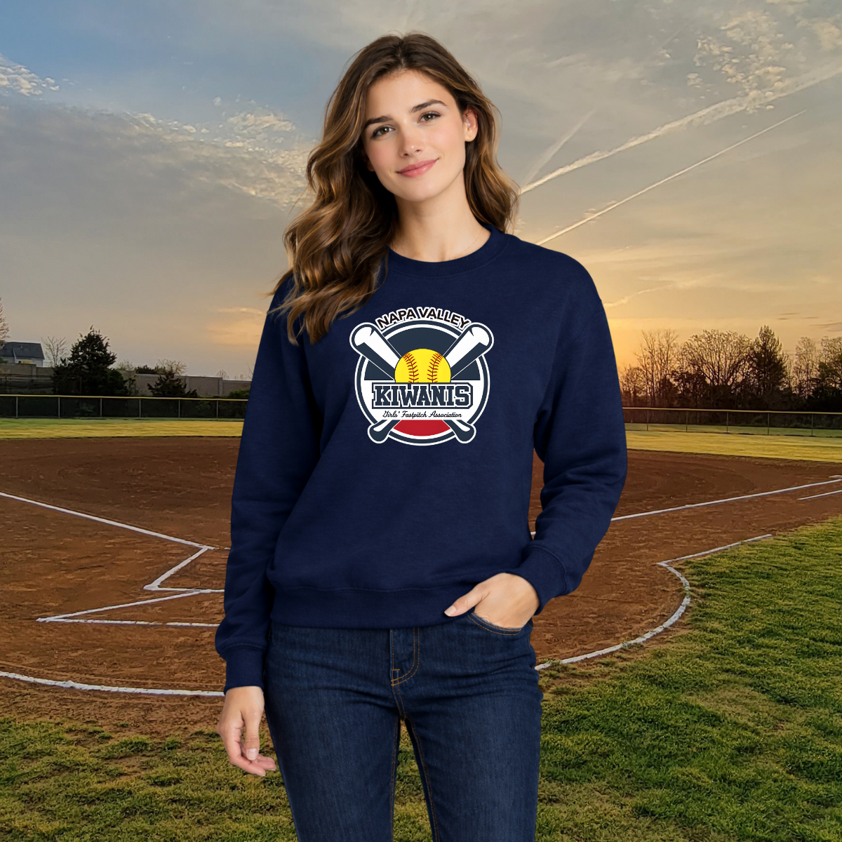 Kiwanis Unisex Crewneck Pullover