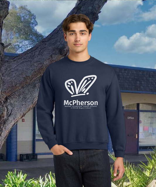 McPherson Simple Monarch Crewneck Pullover