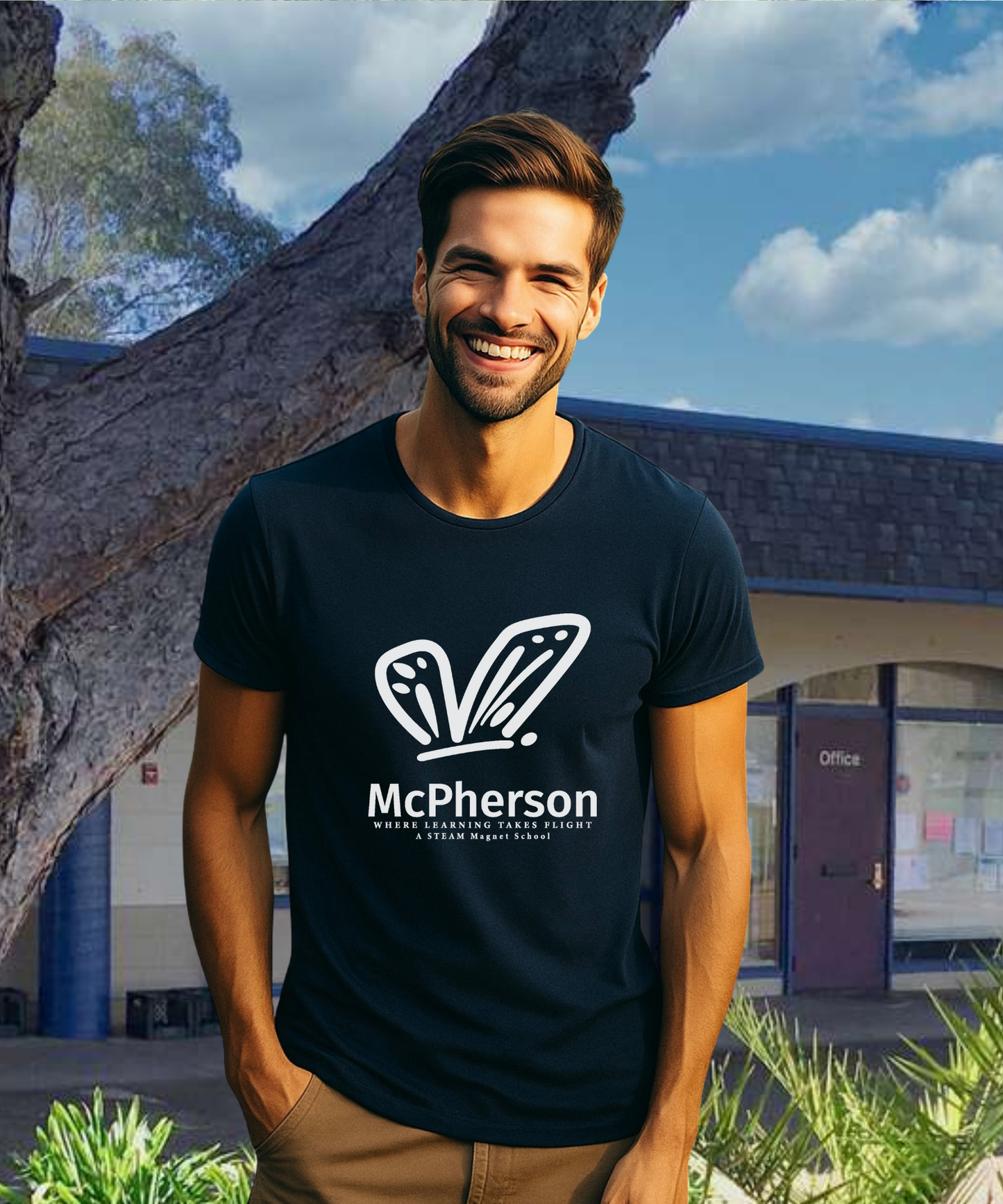 McPherson Simple Monarch Unisex Tee