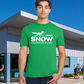 Snow Single Color Adult Unisex Tee