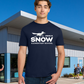 Snow Single Color Adult Unisex Tee