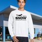 Snow Single Color Adult Crewneck Pullover