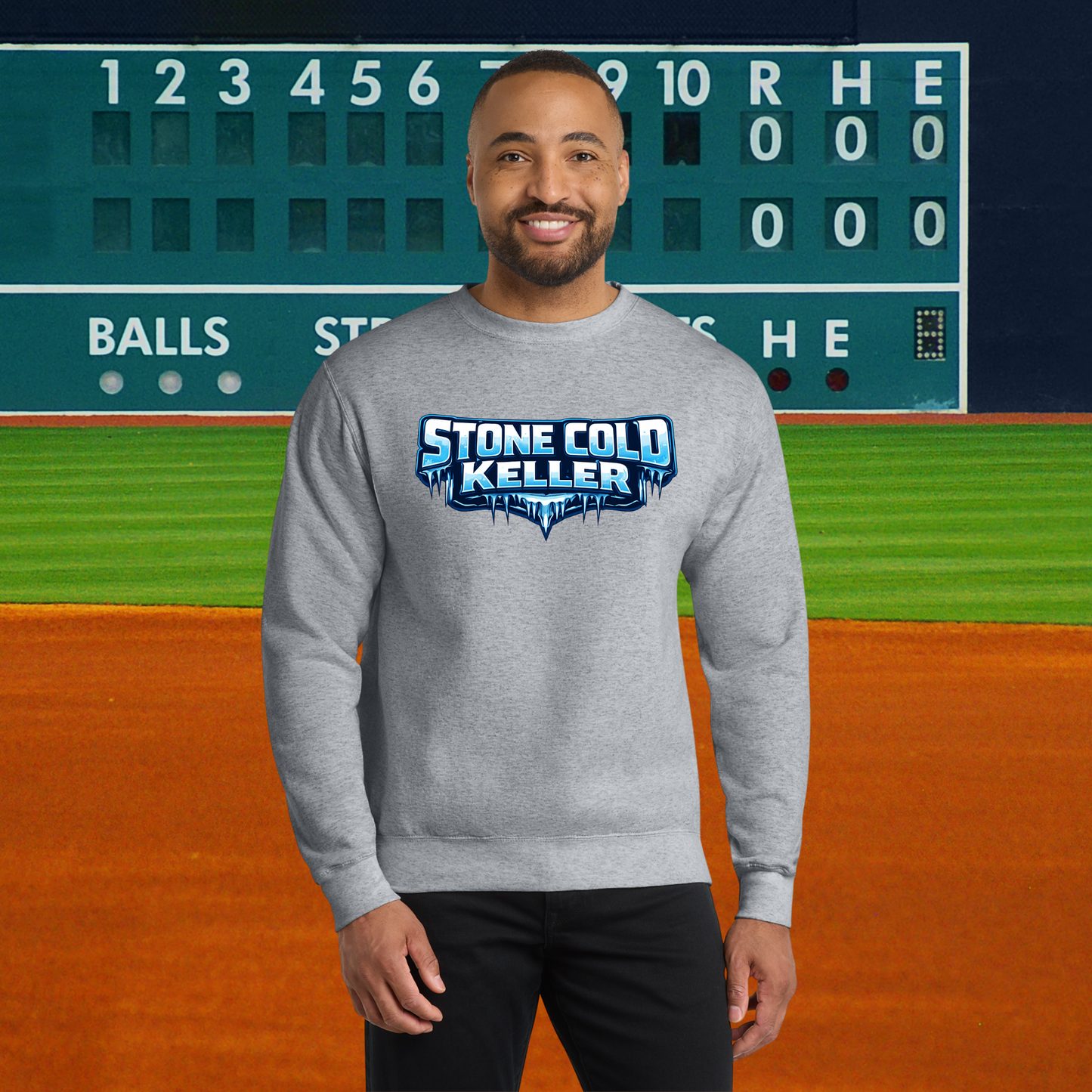 Stone Cold Adult Crewneck Pullover