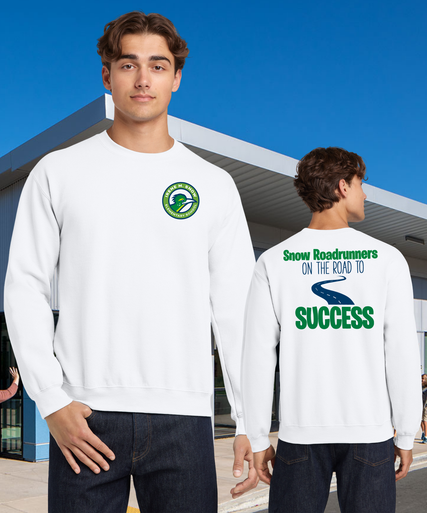 Snow Success Adult Crewneck Pullover