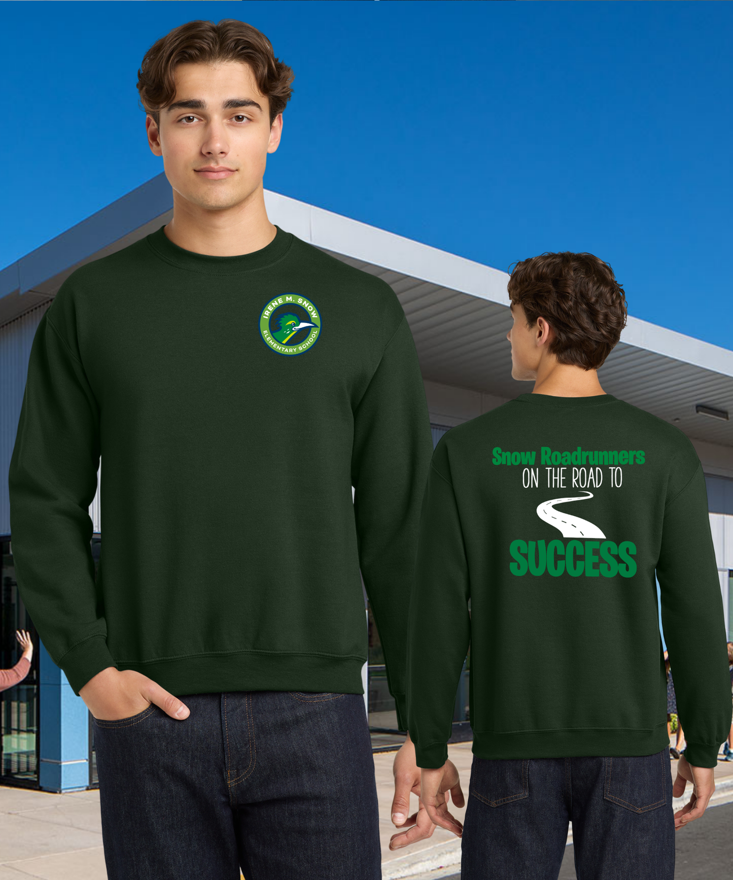 Snow Success Adult Crewneck Pullover