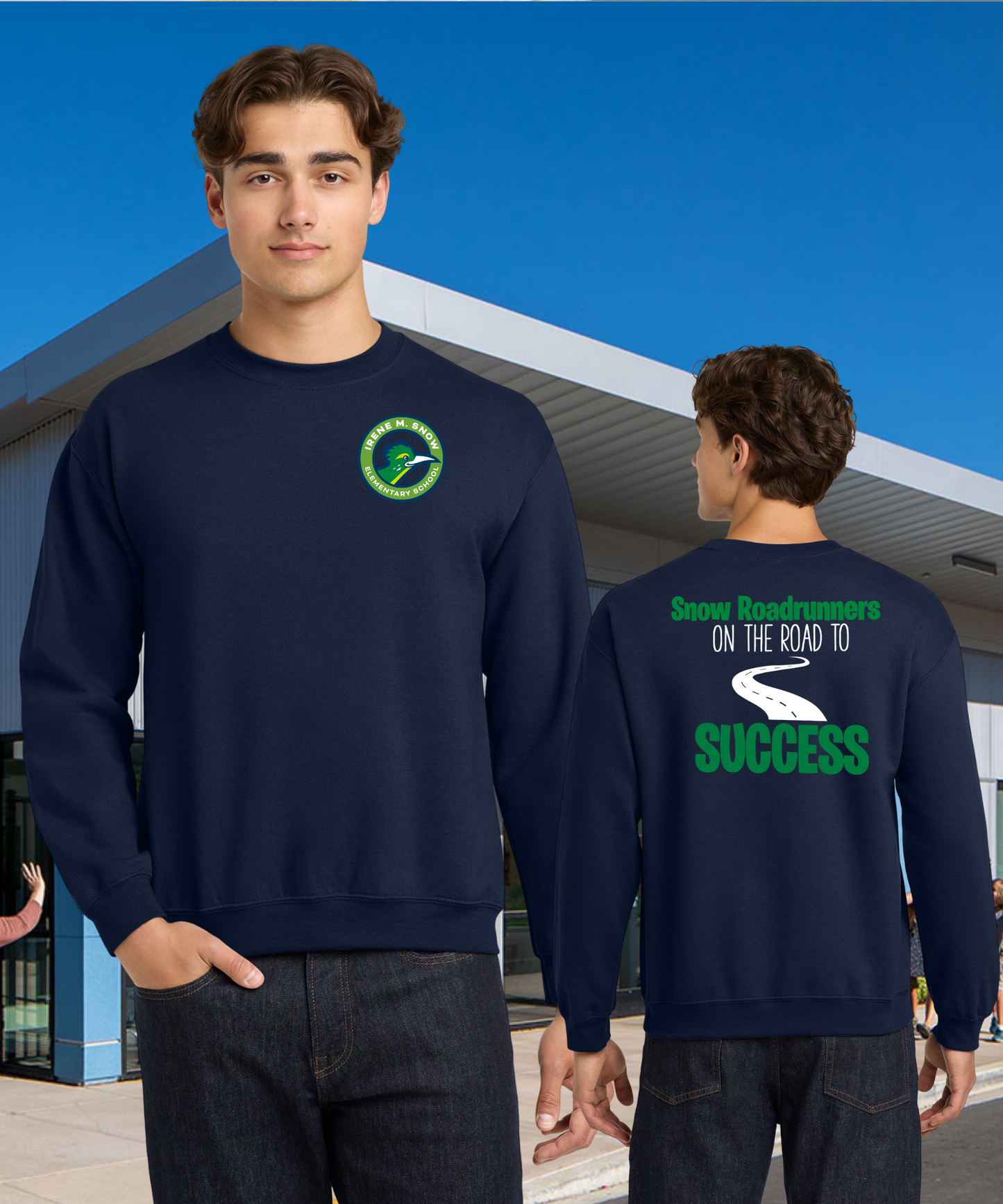 Snow Success Adult Crewneck Pullover