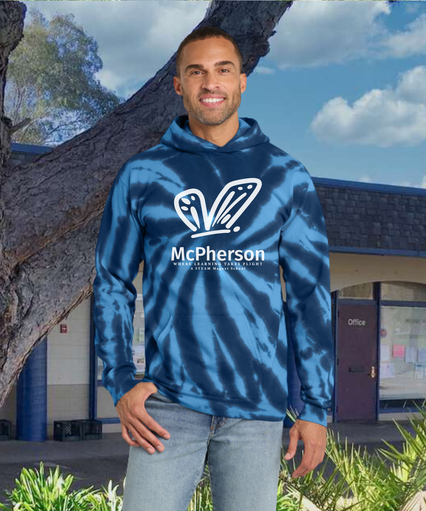 McPherson Simple Monarch Unisex Hoodie