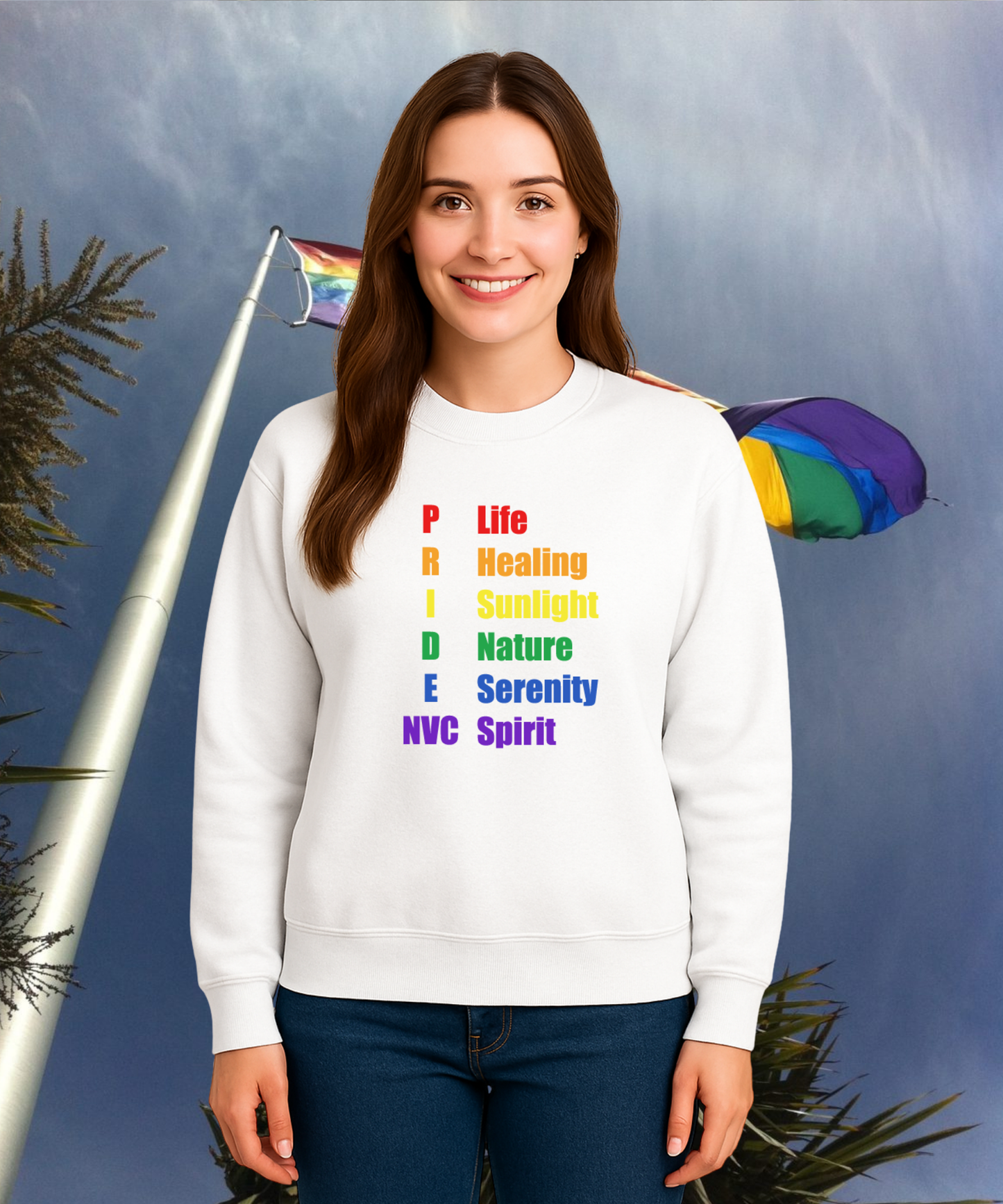 PLC PRIDE Crewneck Pullover