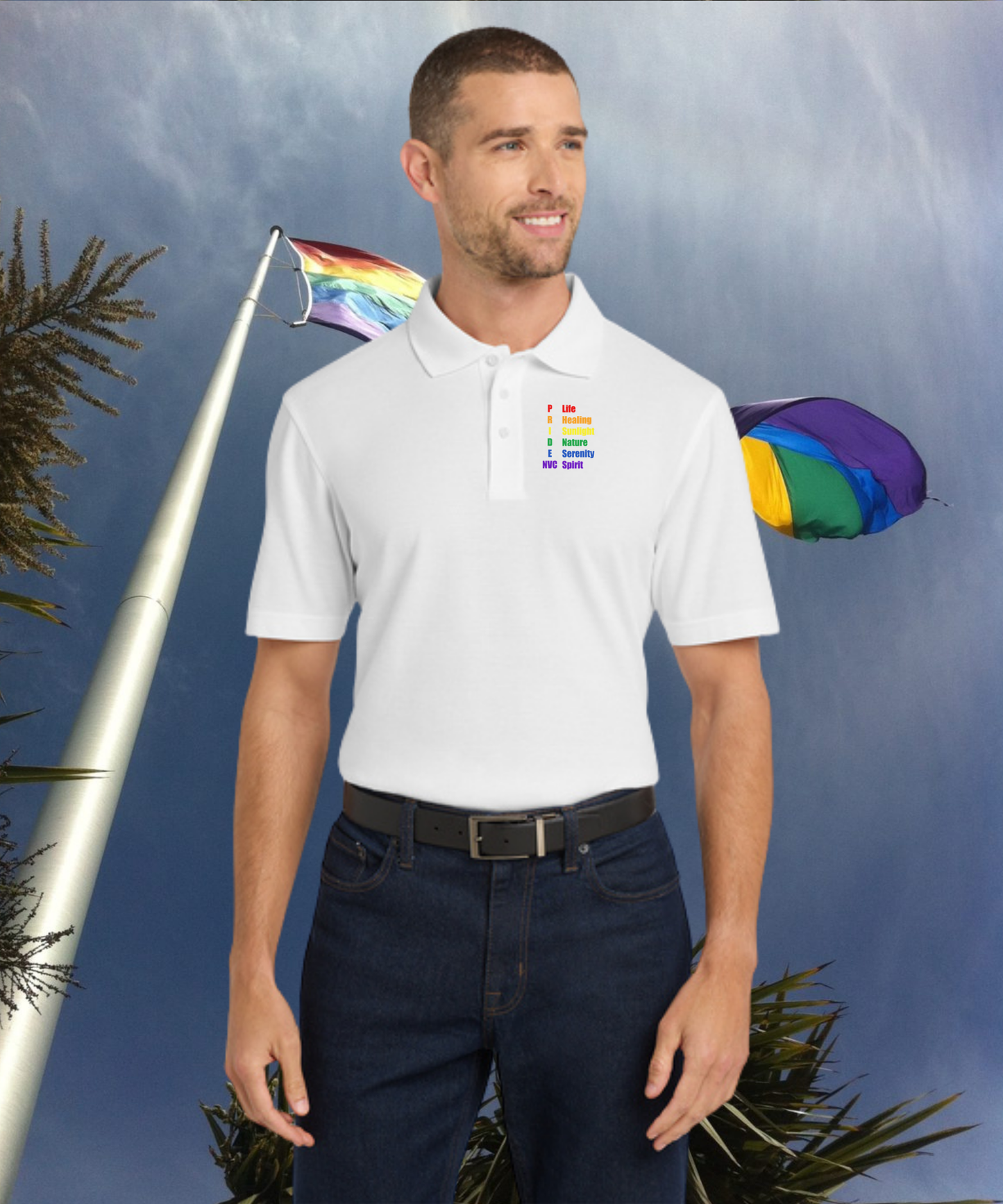 PLC PRIDE Unisex Polo