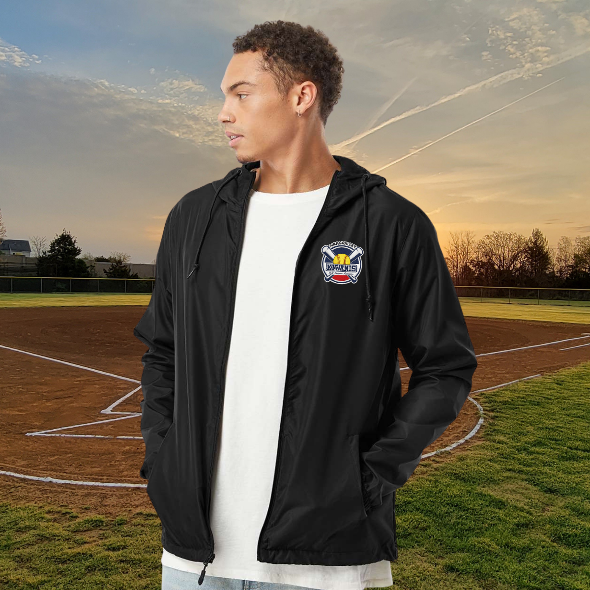 Unisex Kiwanis Windbreaker Jacket