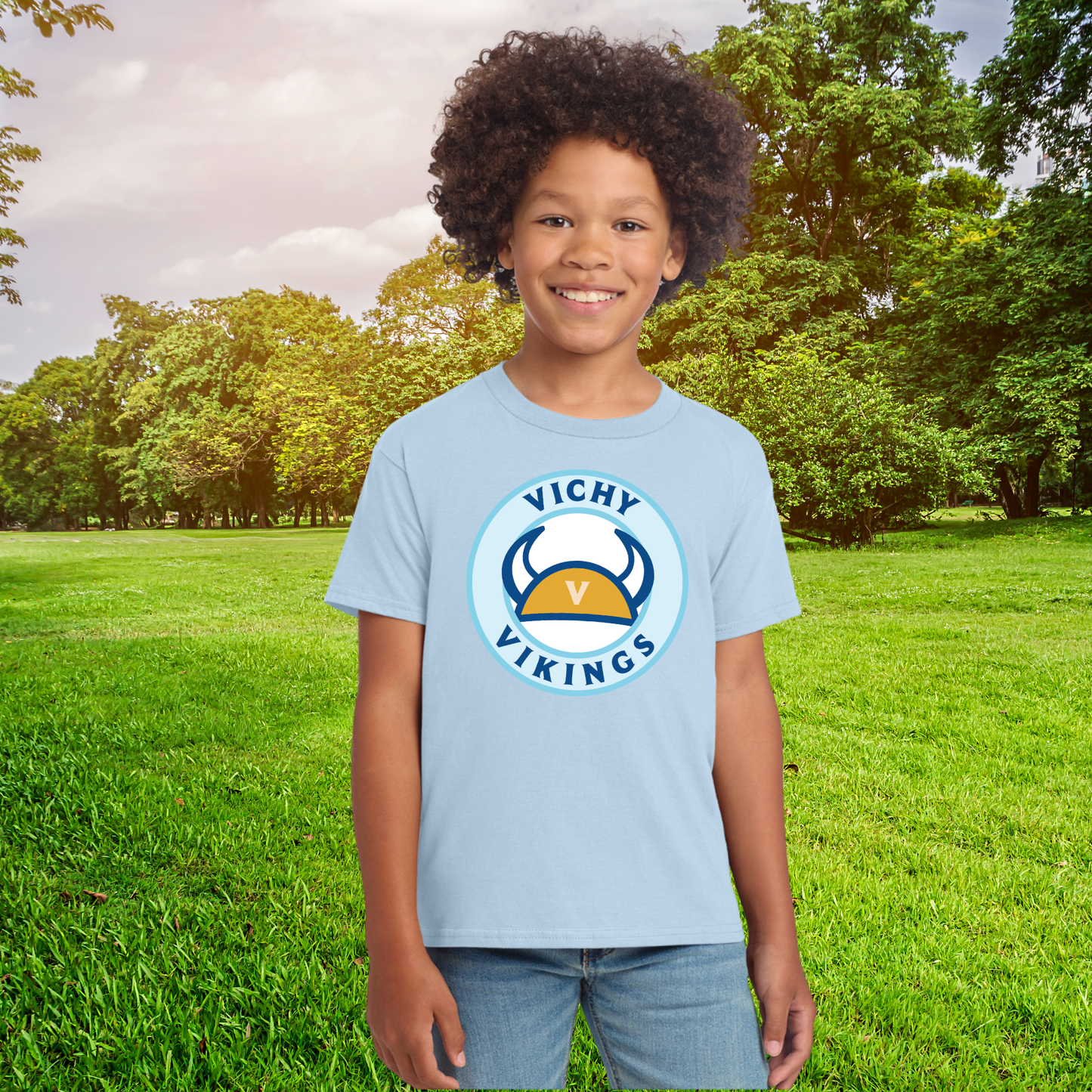 * New * Youth Vichy Vikings Tee
