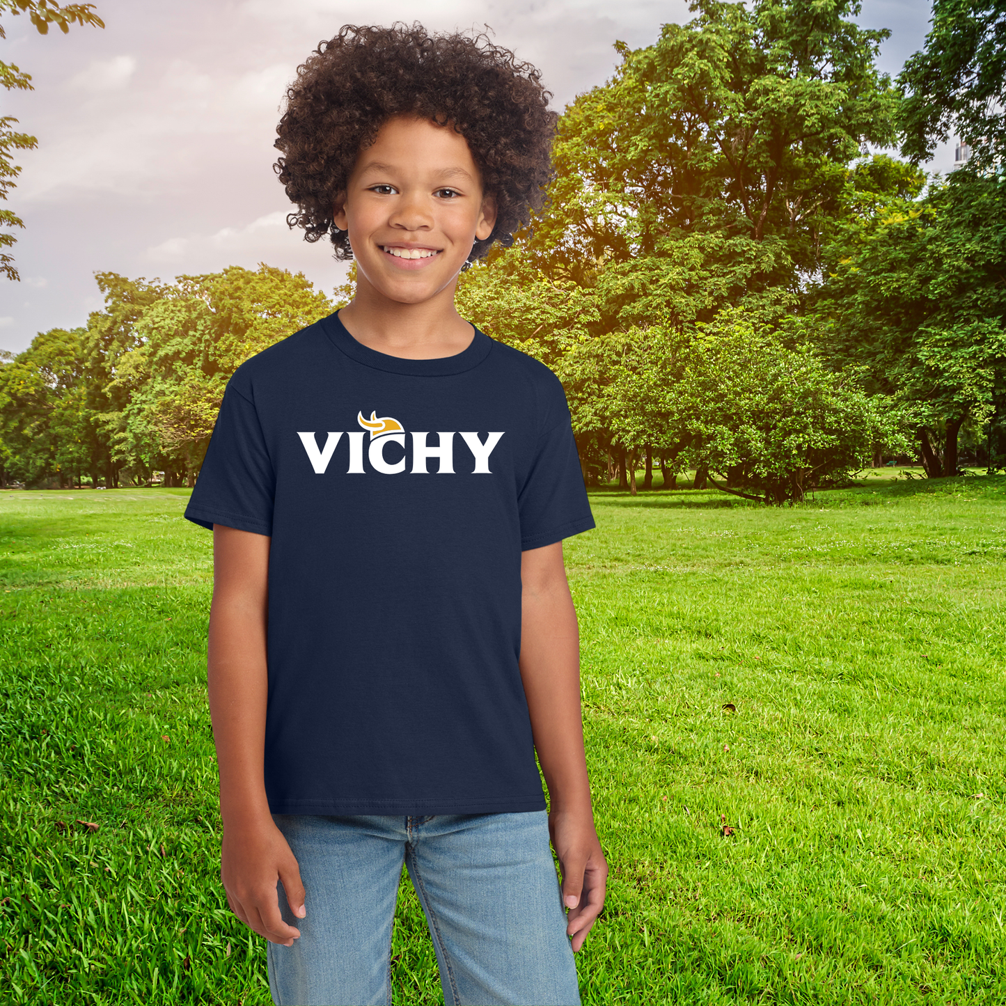 * New * Vichy Youth Tee