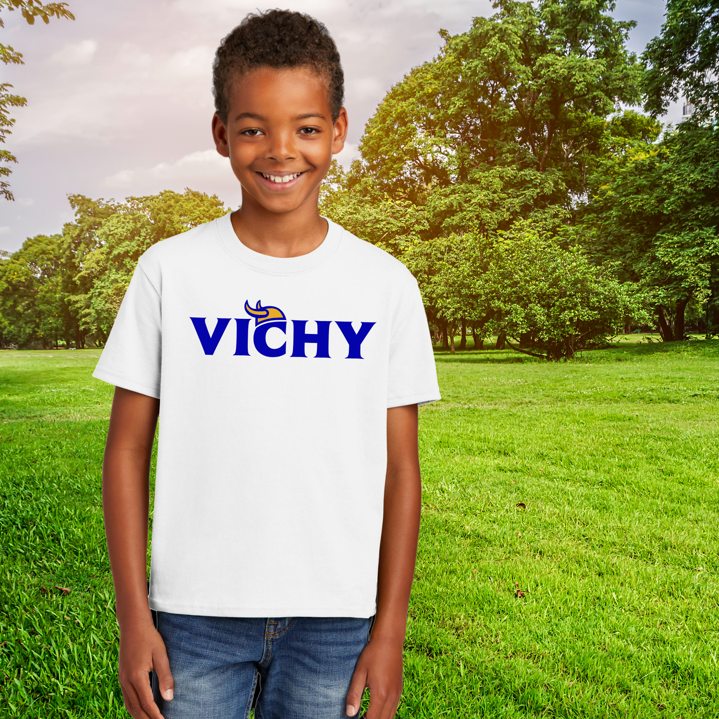 * New * Vichy Youth Tee