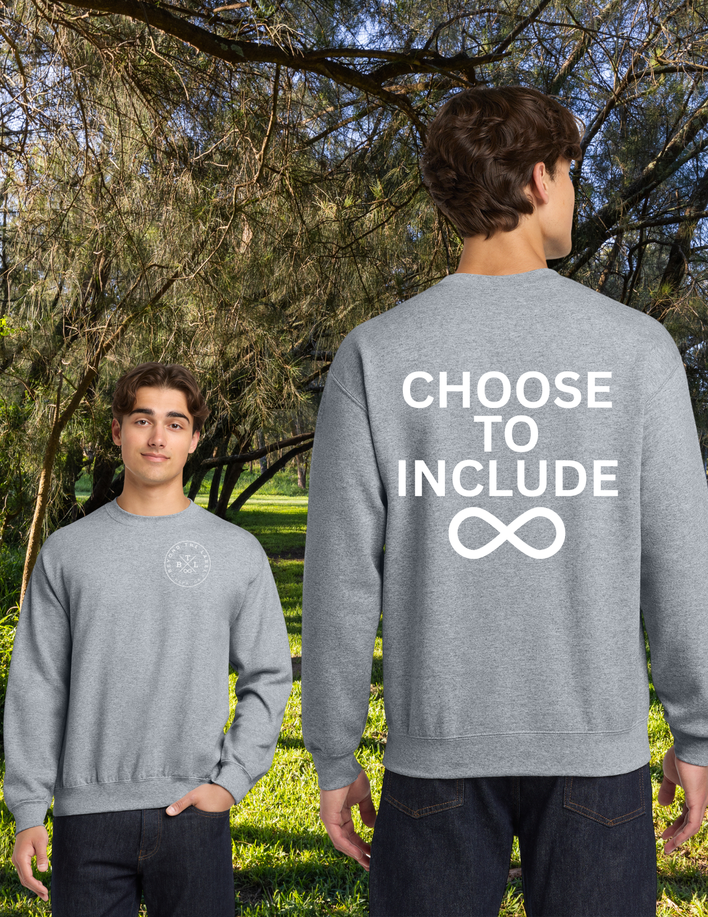 Choose To Include Adult Crewneck Pullover
