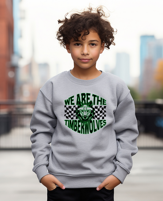Youth We Are Timberwolves Crewneck