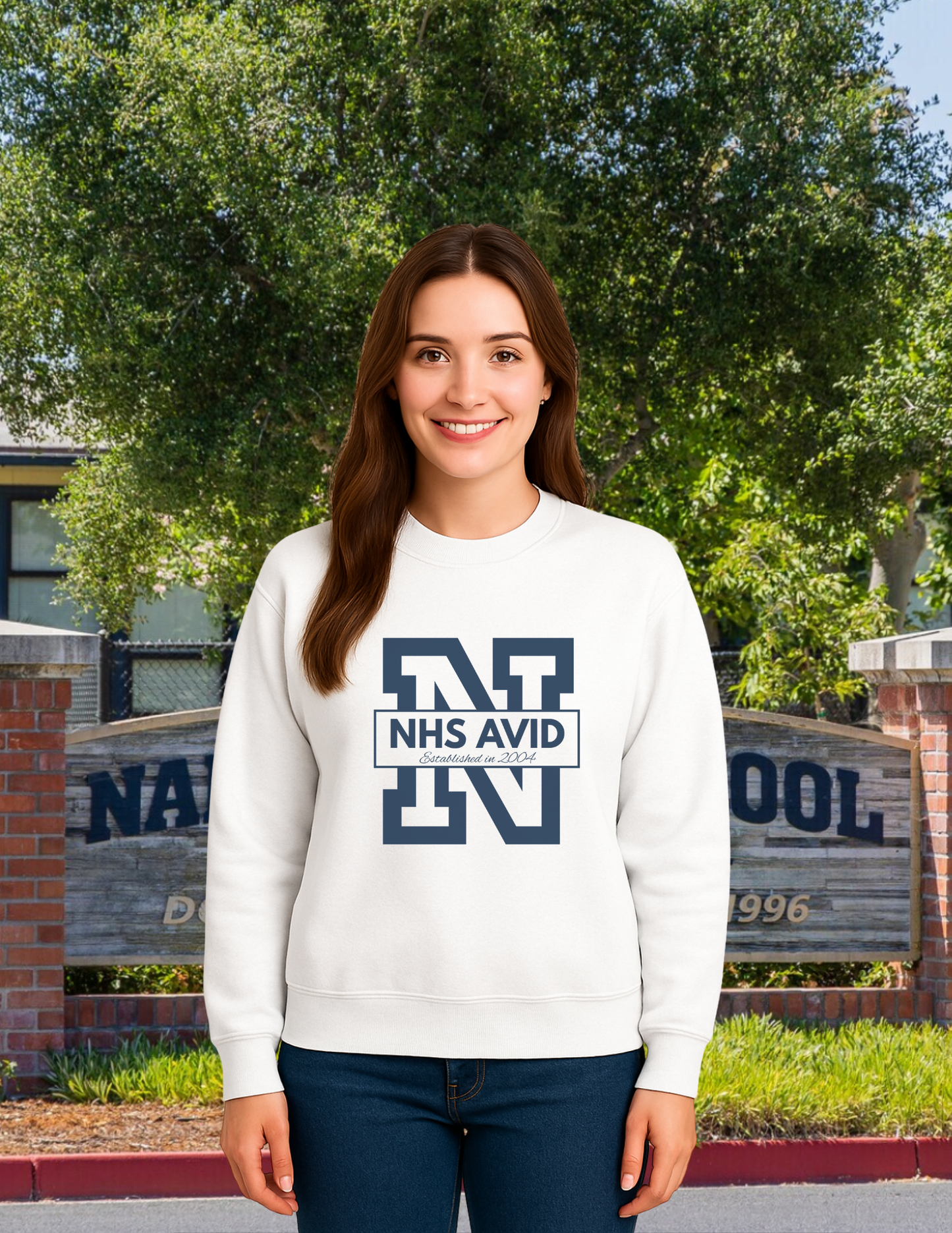 NHS Avid Plate Crewneck Pullover