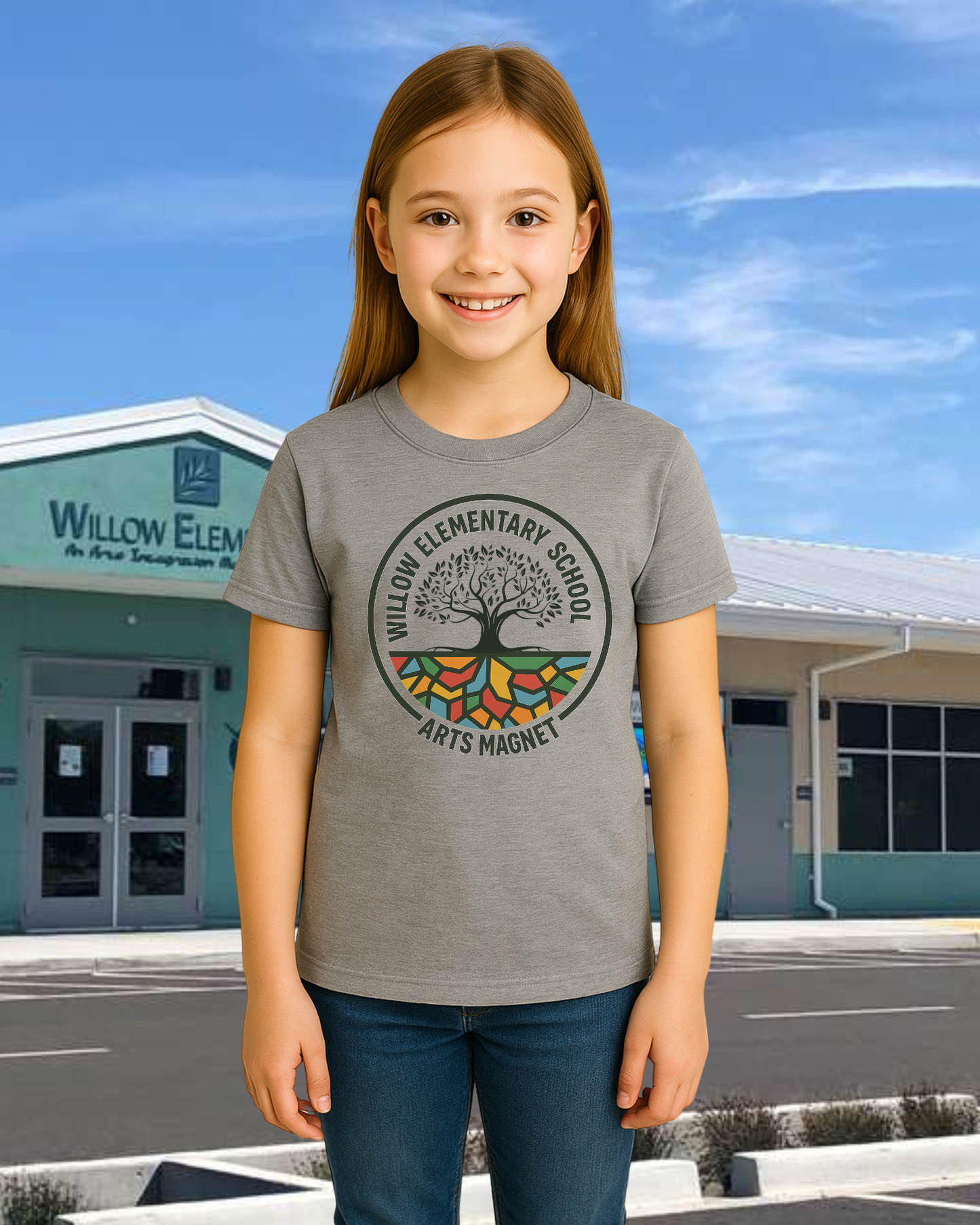 Willow Arts Magnet Rooted Youth Tee