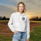 Ladies Cropped Kiwanis Windbreaker Jacket