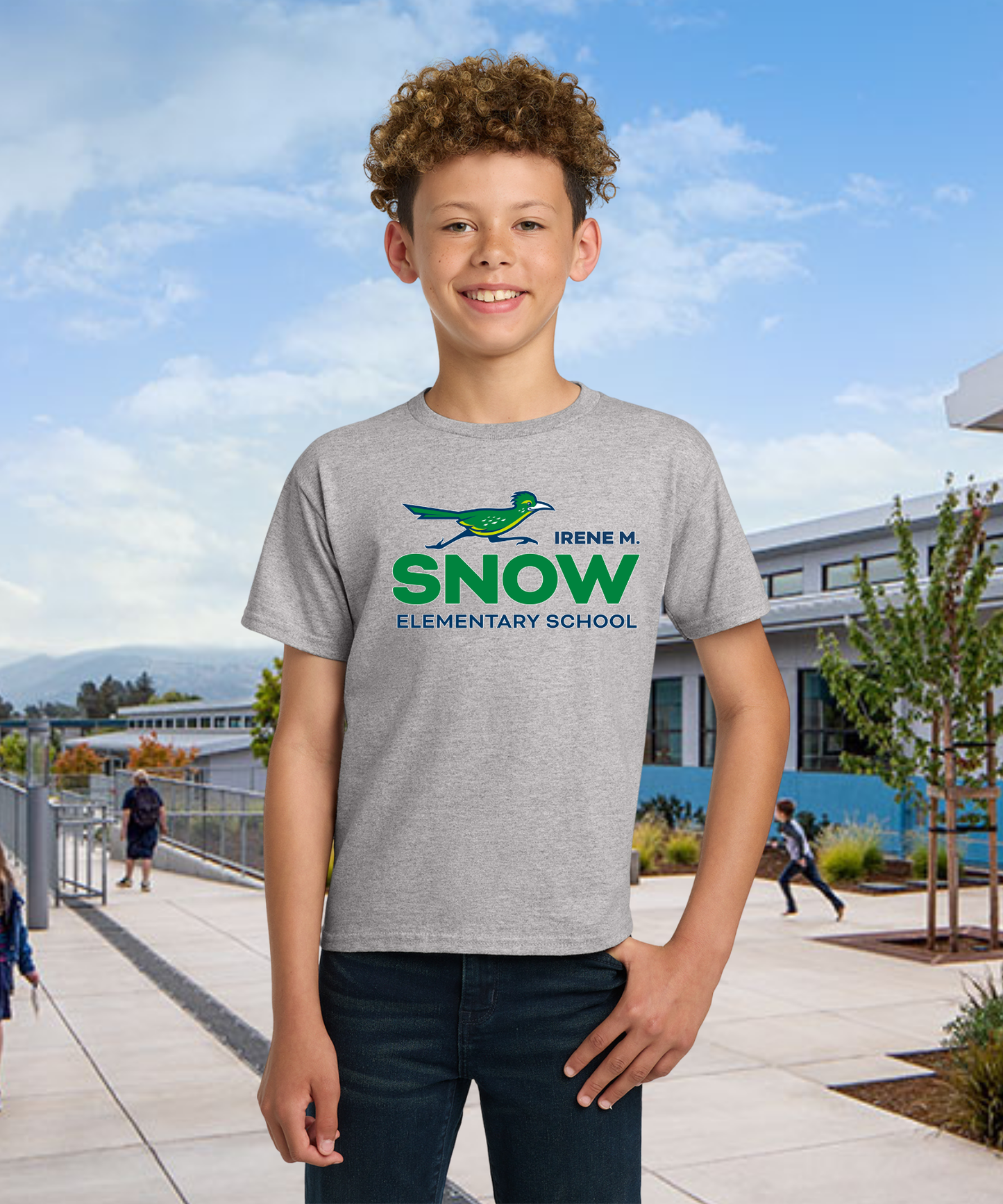 Snow Full Color Youth Tee