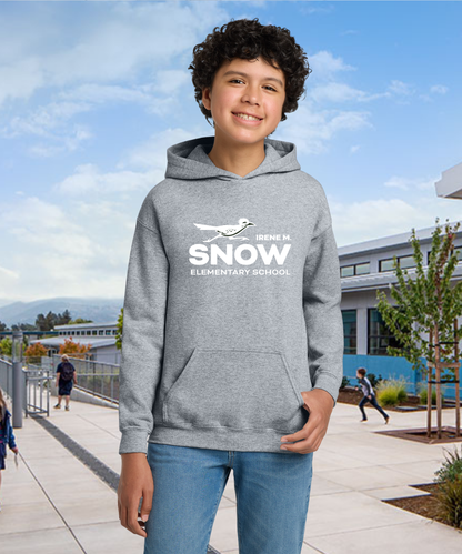 Snow Single Color Youth Hoodie