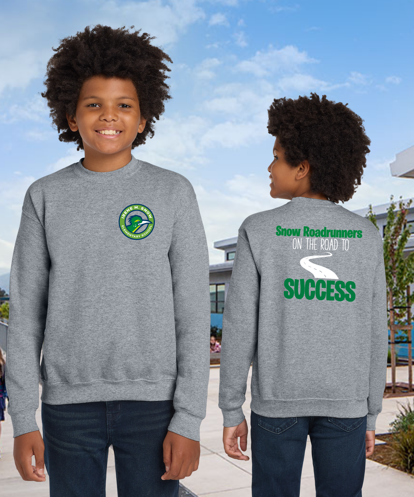 Snow Success Youth Crewneck Pullover