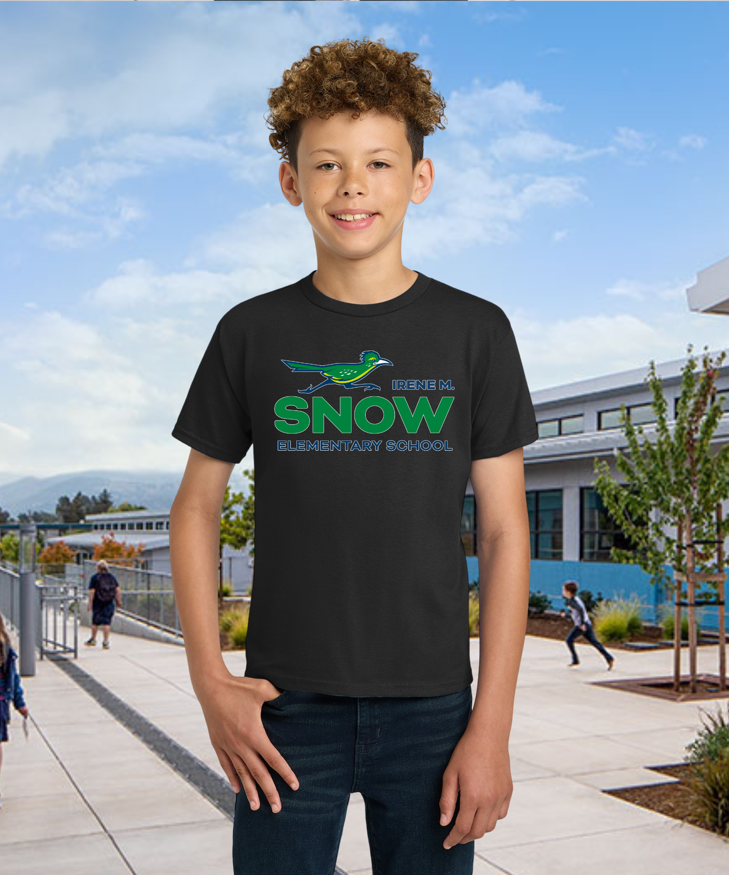 Snow Full Color Youth Tee