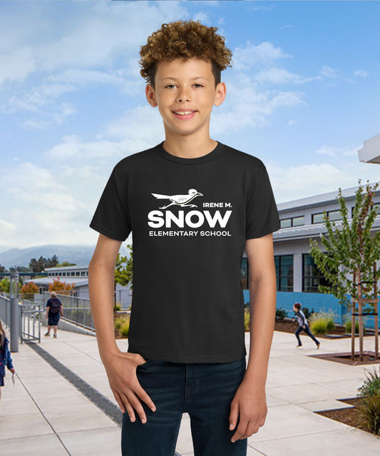 Snow Single Color Youth Tee