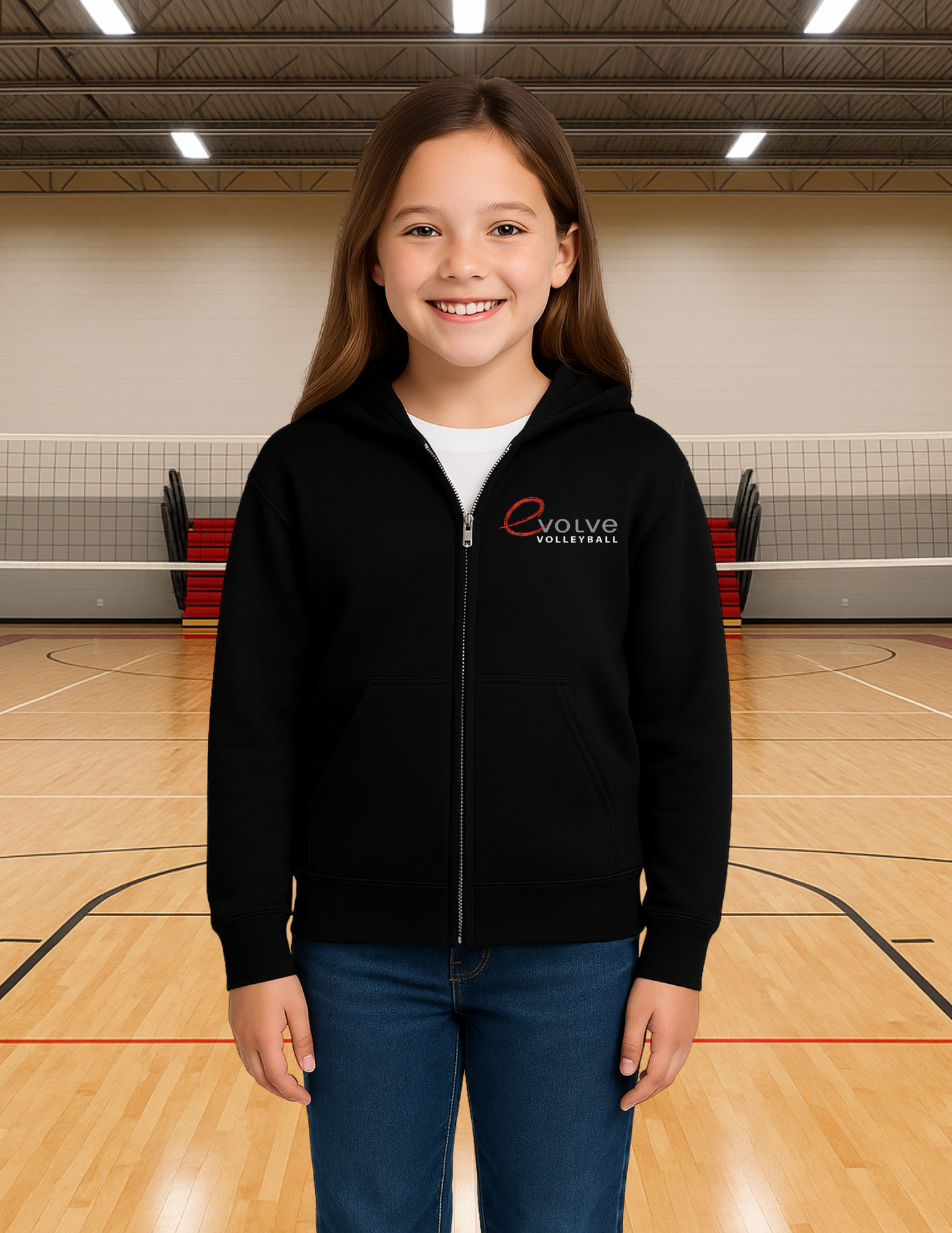 eVolve Youth Zip Up Hoodies