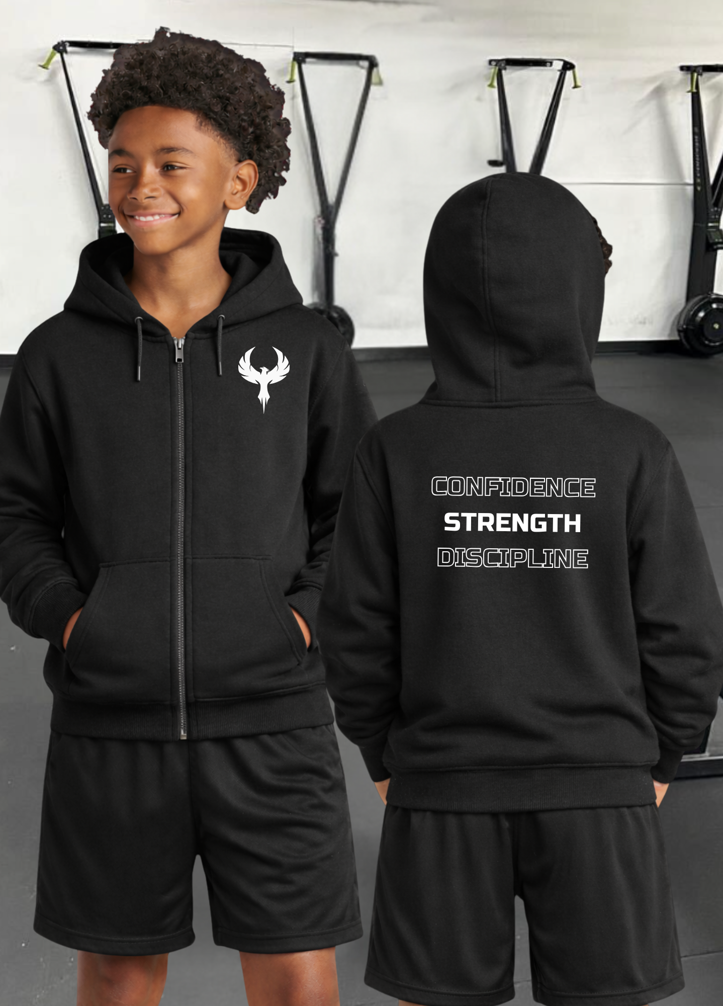 CTS Strength Youth Zip Up Hoodie