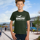 Snow Single Color Youth Tee