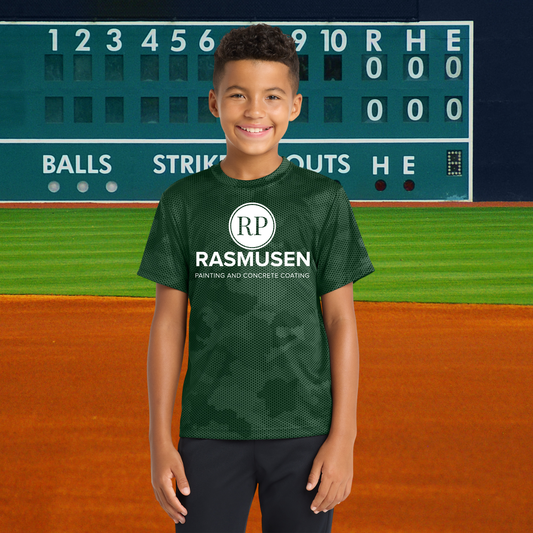 Team Rasmusen Youth Camo Hex Tee