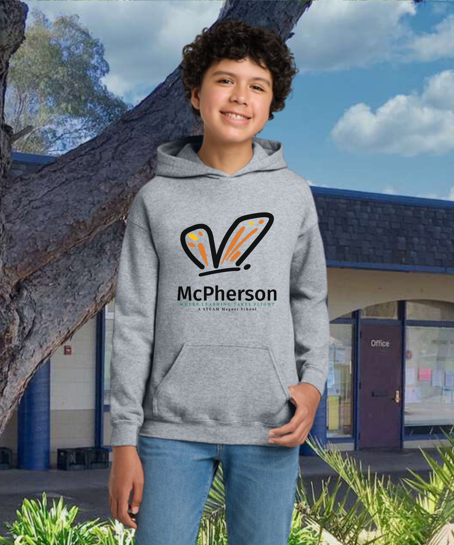 McPherson Color Monarch Youth Hoodie