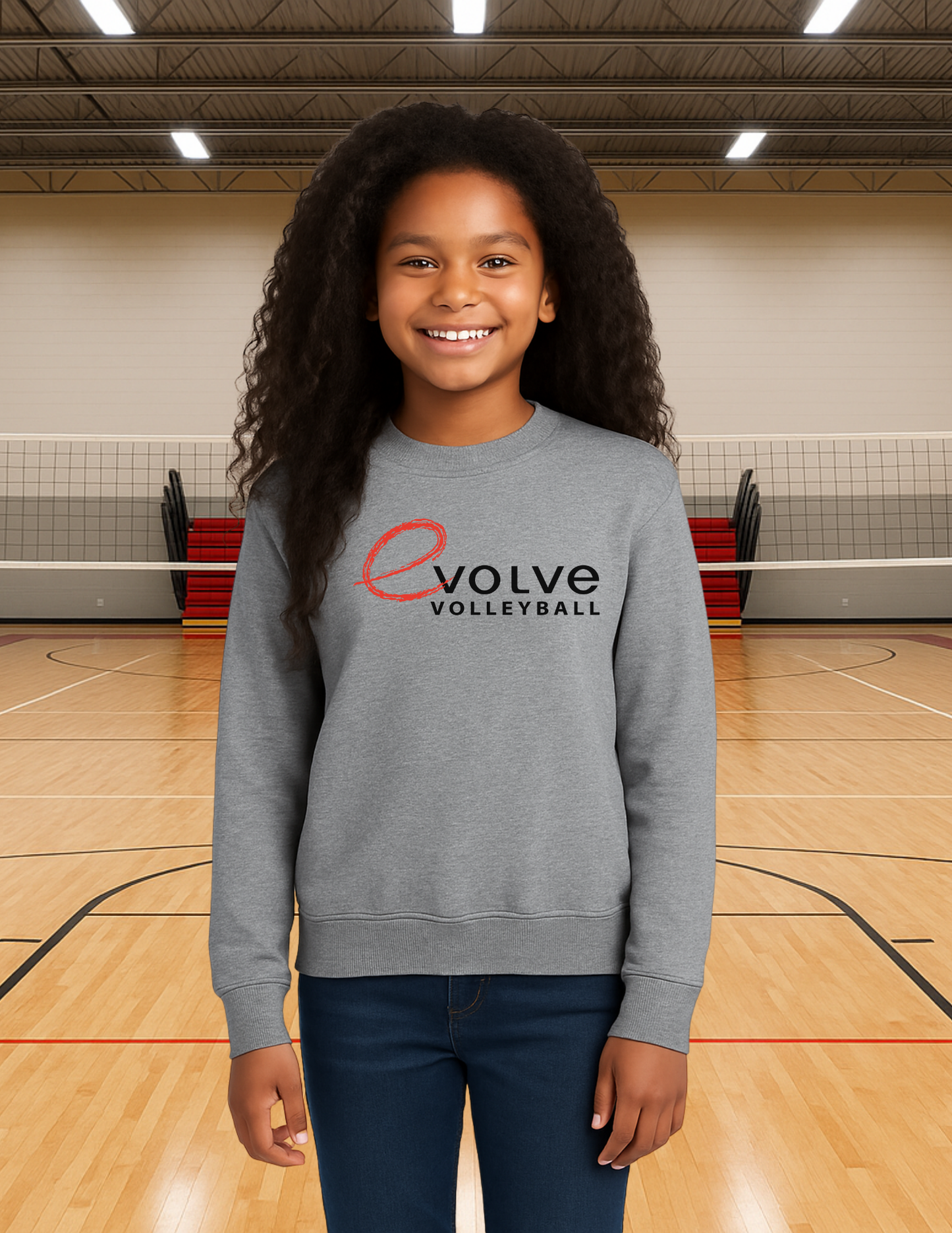 Youth eVolve Crewneck Pullover