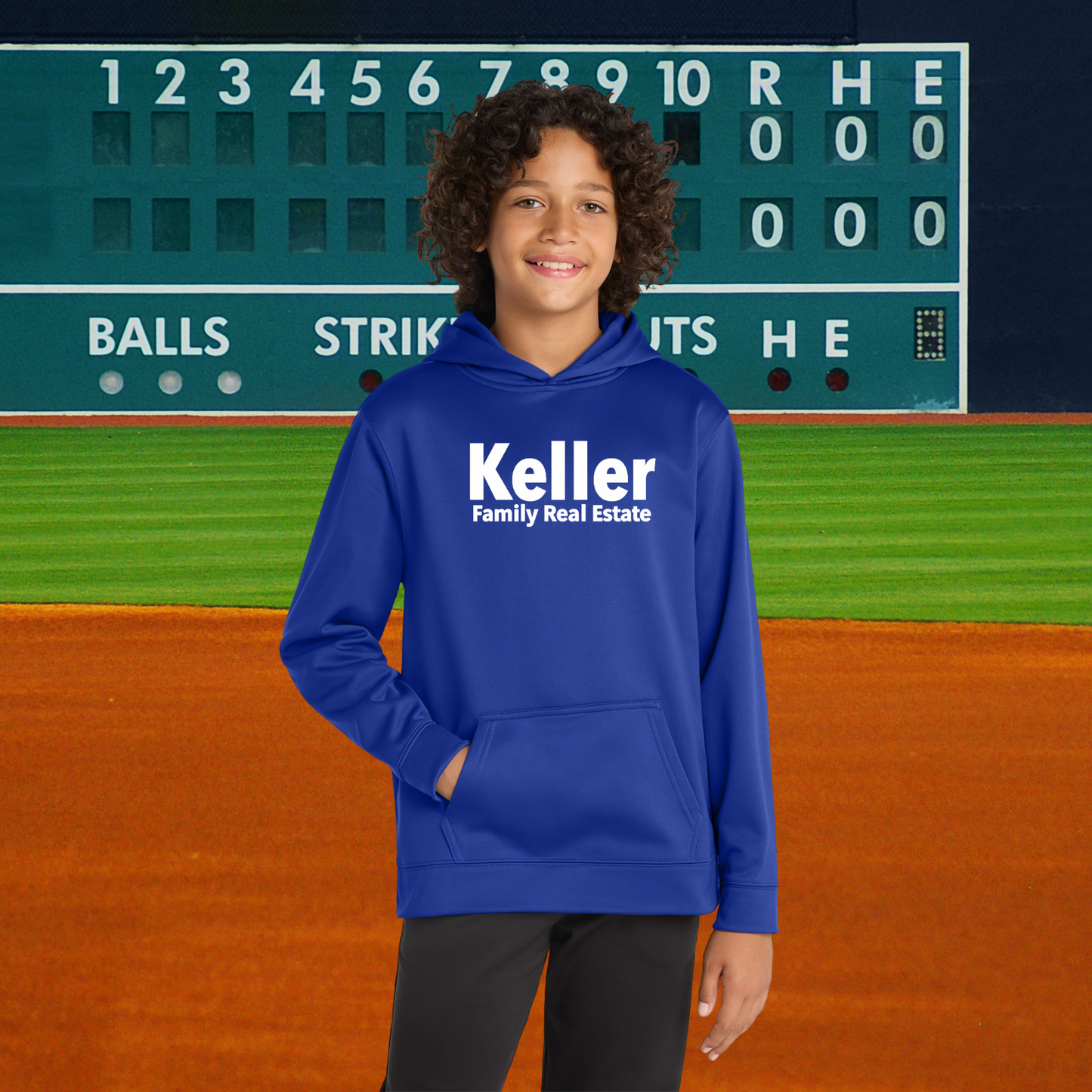 Team Keller Youth Hoodie