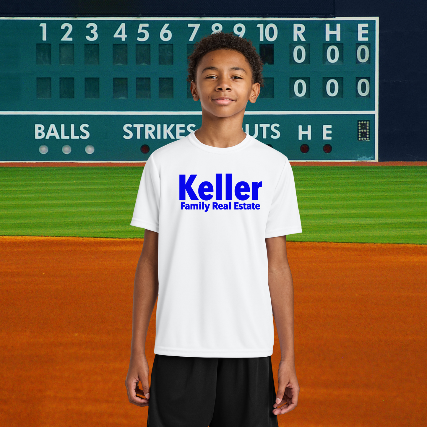 Team Keller Youth Athletic Tee