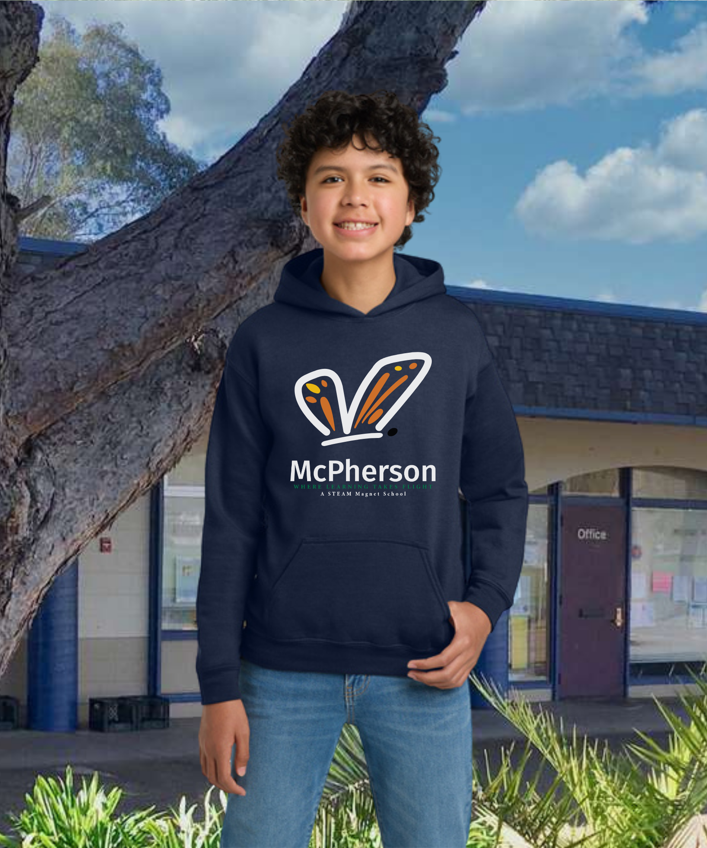 McPherson Color Monarch Youth Hoodie