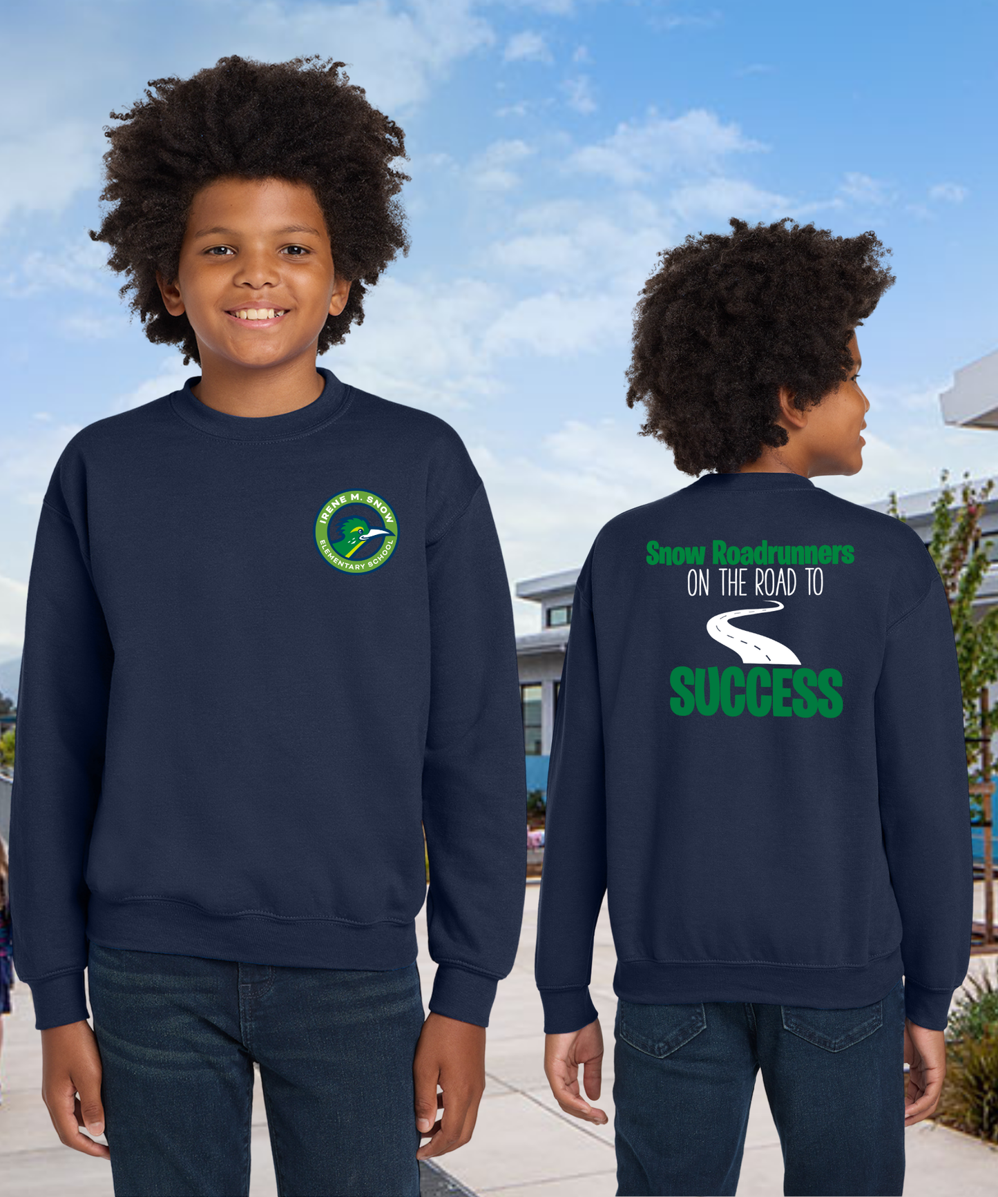 Snow Success Youth Crewneck Pullover