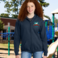 NVLA "El Delfin" Youth Zip Up Hoodie (Front Only)