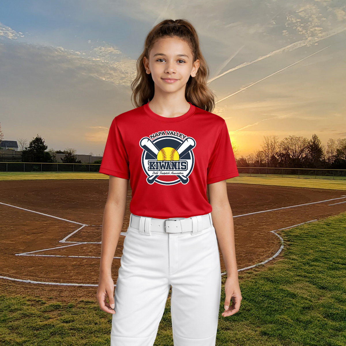 Kiwanis Youth Athletic Tee