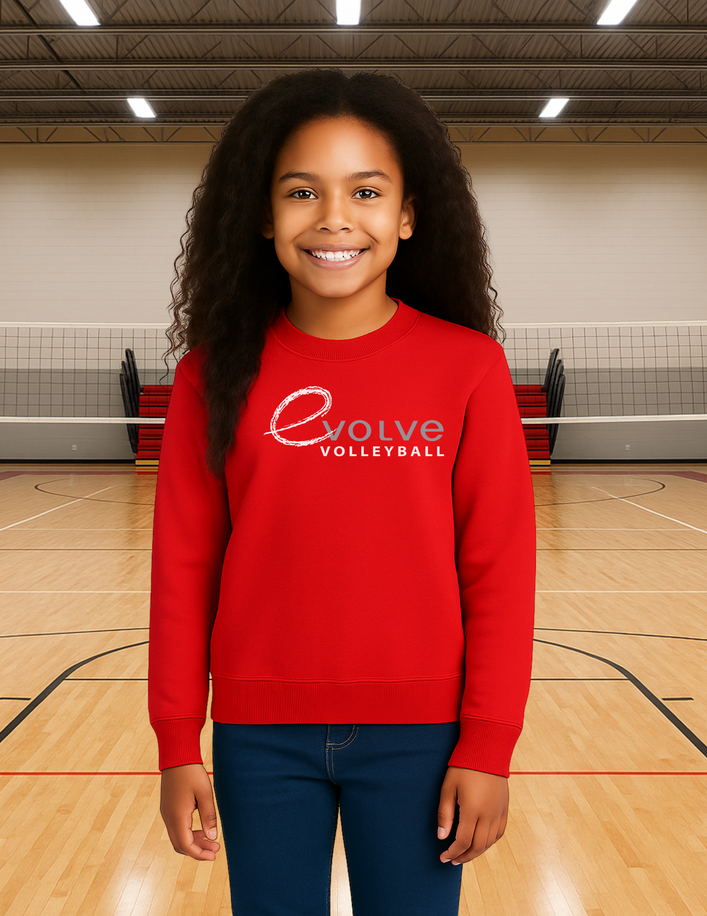 Youth eVolve Crewneck Pullover
