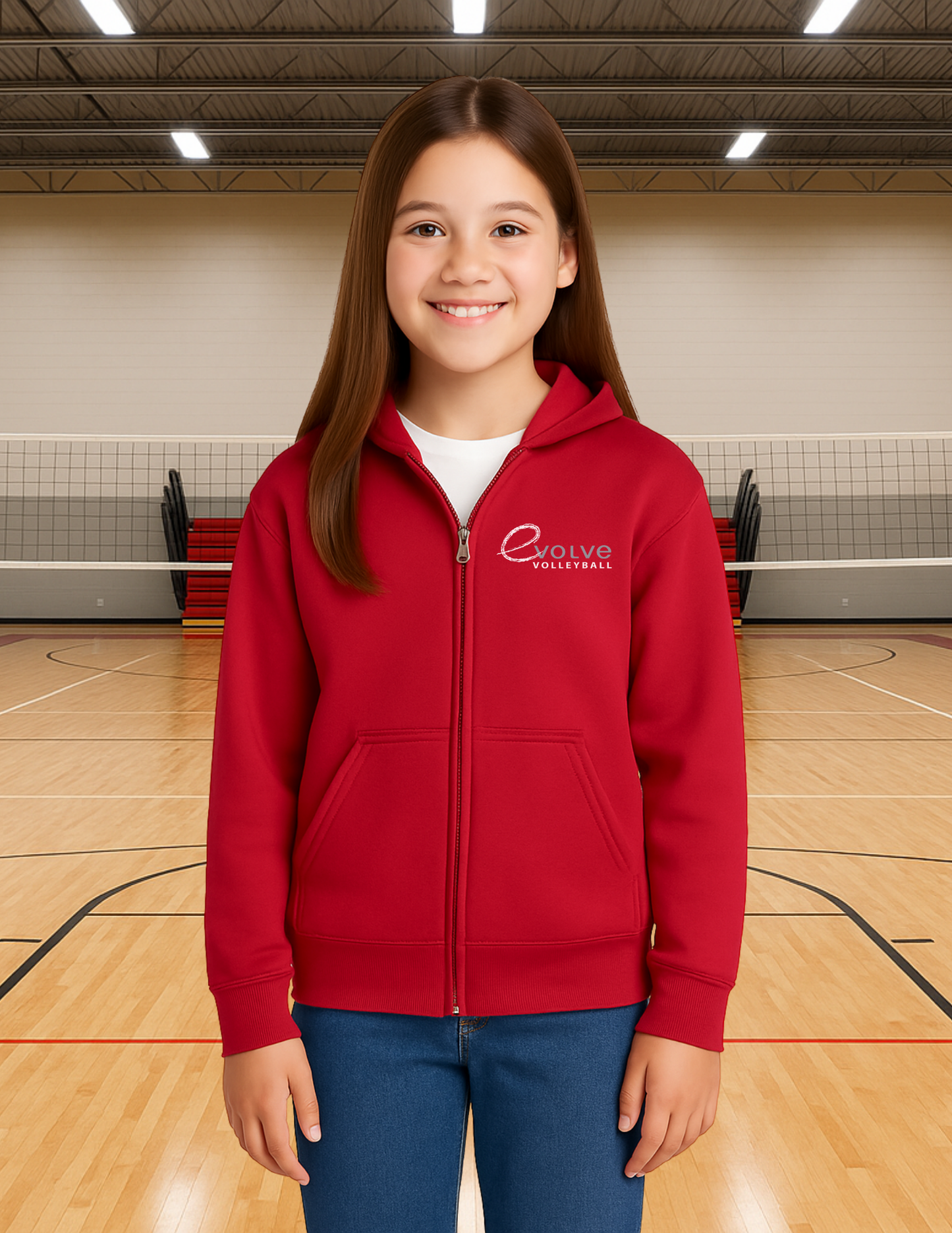 eVolve Youth Zip Up Hoodies
